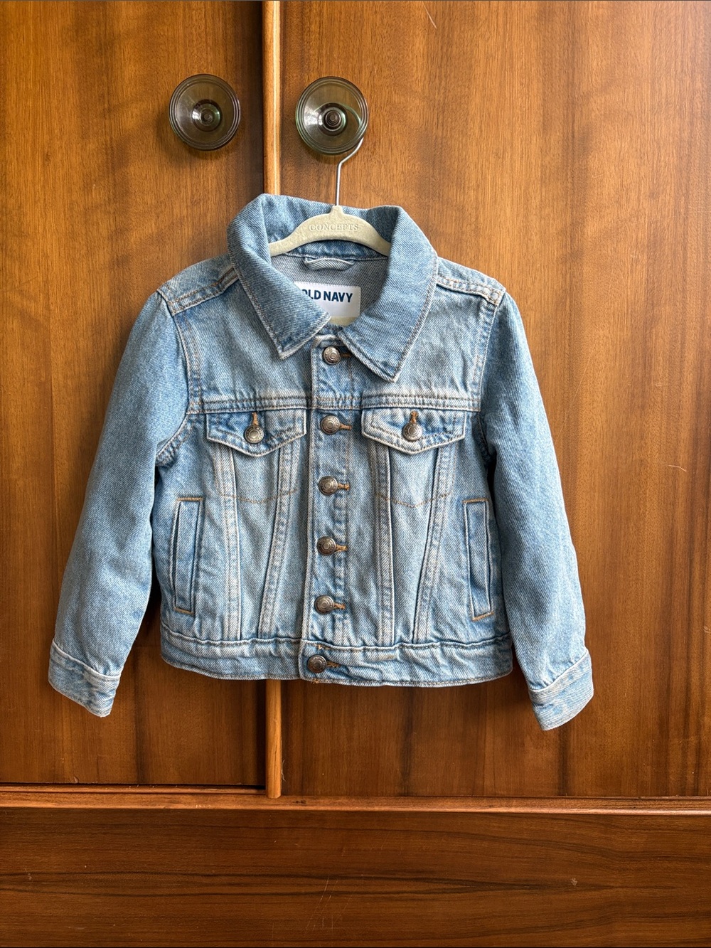 Old Navy Light Wash Kids Denim Jacket